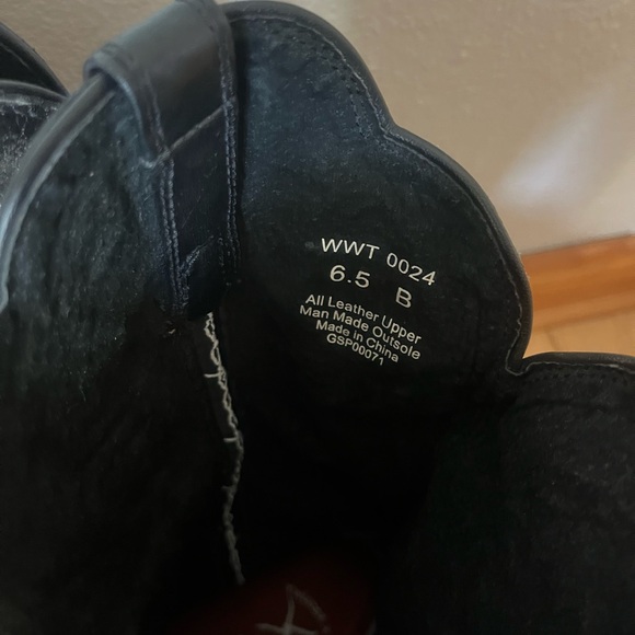 Twisted X Black and Cream Floral Women's Cowboy Boots - Picture 7 of 7